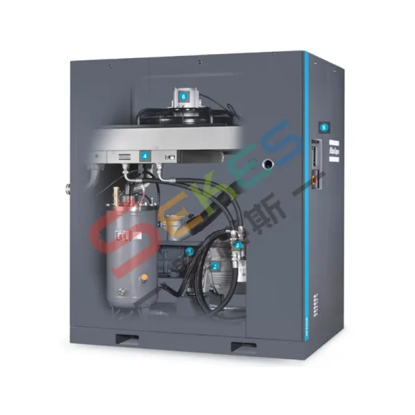 Atlas Copco G 2-90 Oil-injected Screw Compressor Components