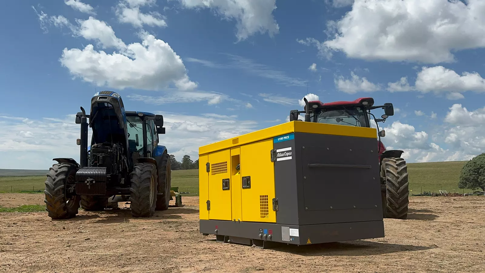 Atlas Copco's portable U190 utility air compressor