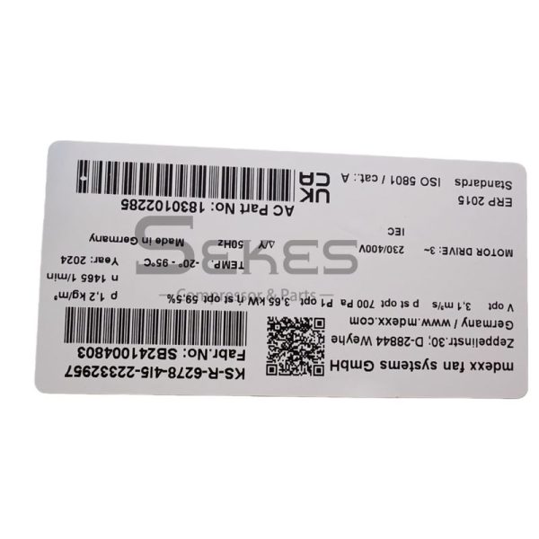 1635744402 (=1830102285) ATLAS COPCO FAN RADIAL (1) 1635744402 (=1830102285) ATLAS COPCO FAN RADIAL (1)