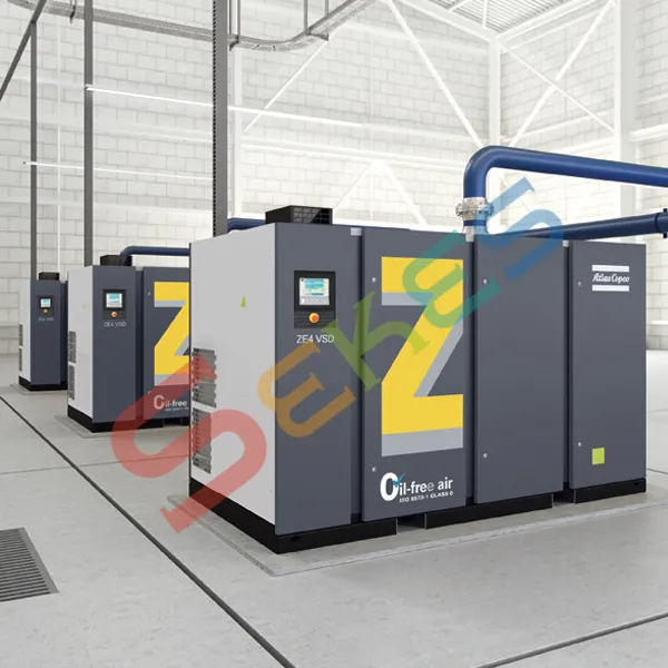 Atlas Copco ZE 4 VSD Compressors Atlas Copco ZE 4 VSD Compressors