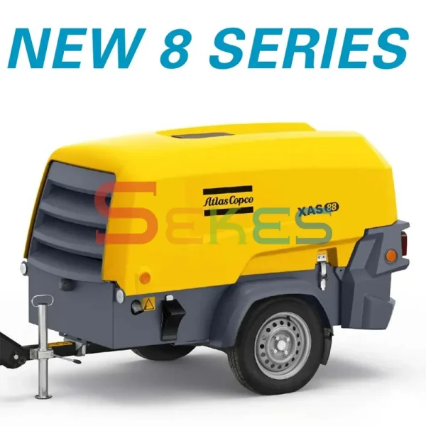 ضاغط الهواء المتنقل Atlas Copco XAS 88 (3) ضاغط الهواء المتنقل Atlas Copco XAS 88 (3)